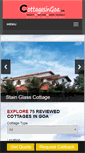 Mobile Screenshot of cottagesingoa.com